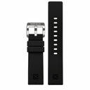 22mm Black Soft Silicon Strap 22/22 7 Colors