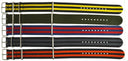 22mm Ballistic Nylon Nuto Strap SS Hardware 1