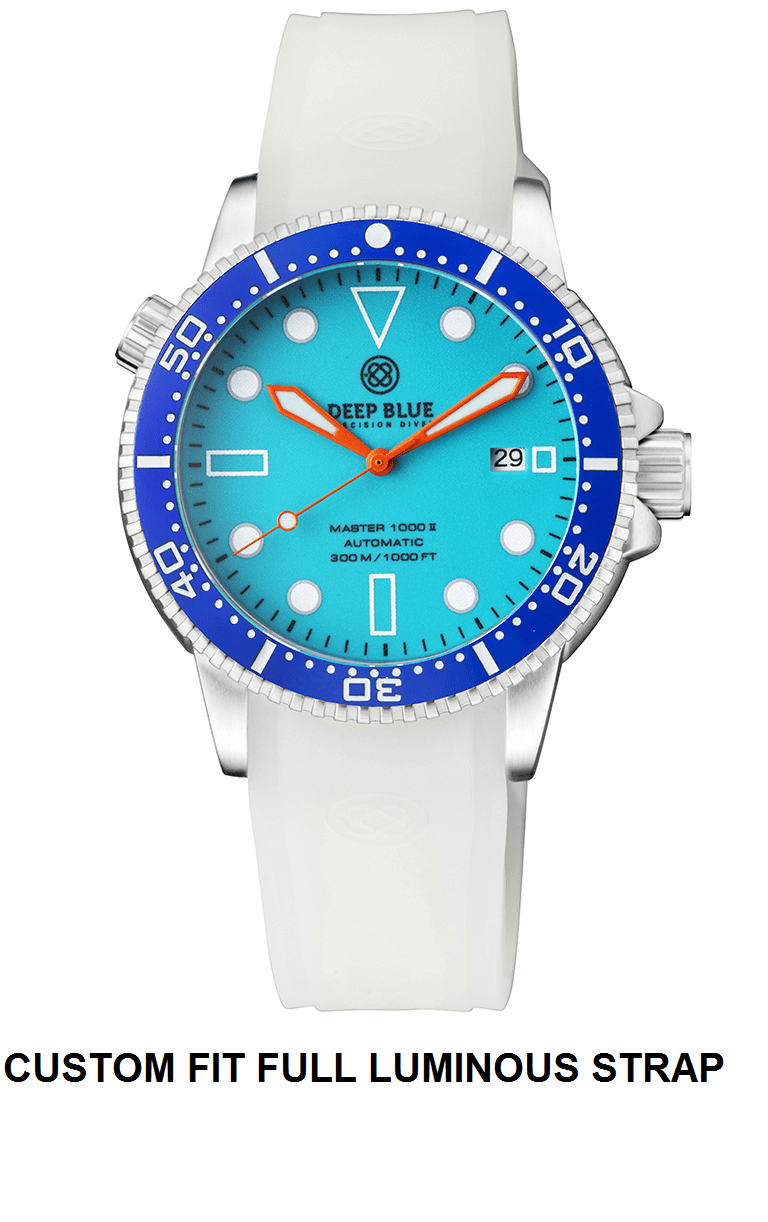 Diver 1000 II 40mm Automatic Diver Blue Ceramic Bezel – Blue Full