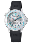 Juggernaut V USA Swiss Automatic – Diver White/blue Bezel - White Dial Strap