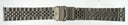 20mm Jubilee Universal Fit Bracelet Straight End Link Stainless Steel Finish