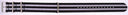22mm Ballistic Nylon Nuto Strap SS Hardware 2