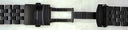 22mm Engineer Universal Fit Bracelet Straight End Link PVD Black Finish
