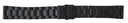 22mm Master Universal Fit Bracelet Straight End Link PVD Black Finish