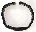 22mm Master Universal Fit Bracelet Straight End Link PVD Black Finish