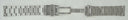 22mm Master Universal Fit Bracelet Straight End Link Stainless Steel Finish