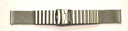 22mm Mesh Bracelet Stainless Steel Straight End Universal Fit