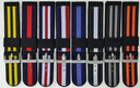 22mm Nylon/silicon Reversible Strap