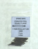 Spring Bars Pack Of 10 -1.78 Mm Thick Choose 20/22/24/26