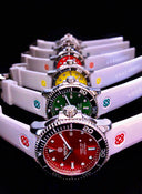 22mm White Soft Silicon Strap 22/22 8 Colors