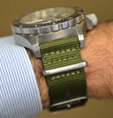 22mm Zuto Ballistic Nylon 2 Pc 3 Square Ring Strap