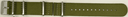 22mm Zuto Ballistic Nylon 2 Pc 3 Square Ring Strap
