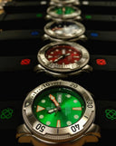 24mm Black Soft Silicon Strap 24/22 8 Colors