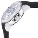 40mm Automatic Skeleton Diver Silver Bezel - Silver Skeleton Dial - Black/grey Movement - Silver Case