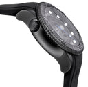 44mm Automatic Skeleton Diver Black Bezel - Black Skeleton Dial - Black/Grey Movement- - Black PVD Case