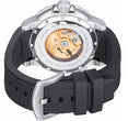 44mm Automatic Skeleton Diver Gold Bezel - Silver Skeleton Dial - Gold Movement - Silver Case