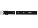 22mm Black Soft Silicon Strap 22/22 7 Colors