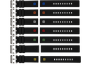 22mm Black Soft Silicon Strap 22/22 7 Colors