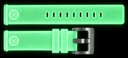 22mm Straight End Soft Silicon Luminous Strap