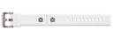 22mm White Soft Silicon Strap 22/22 | Multiple Colors