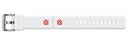 22mm White Soft Silicon Strap 22/22 | Multiple Colors