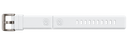 22mm White Soft Silicon Strap 22/22 | Multiple Colors