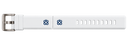 22mm White Soft Silicon Strap 22/22 | Multiple Colors