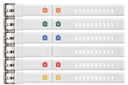 22mm White Soft Silicon Strap 22/22 | Multiple Colors