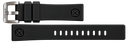 24mm Black Soft Silicon Strap 24/22 8 Colors