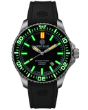 DayNight Patriot — Mechanical (White Hands, Green & Orange Lume)