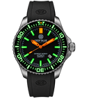 DayNight Patriot — Mechanical (Orange Hands, Green & Orange Lume)