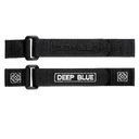 Deep Blue 22mm 2 Pc Velcro Logo Strap