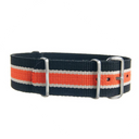 22mm Ballistic Nylon Nuto Strap SS Hardware 2