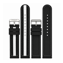 22mm Nylon/silicon Reversible Strap