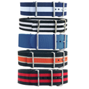 22mm Ballistic Nylon Nuto Strap SS Hardware 2