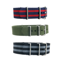 22mm Ballistic Nylon Nuto Strap SS Hardware