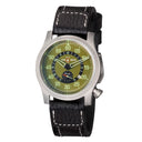 Air Blue Papa Praesto Pilot Watch Ss- Green Dial