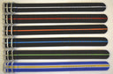 Air Blue — Zulu 22/24 Nylon Steel Strap