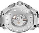 Alpha Marine 500 Tritium Tubes T-100 Swiss Automatic White Dial C3 White / Green - Bezel Lume C3 - Leather Strap