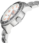 Alpha Marine Automatic Black Ceramic Bezel Full Lume Jade Blue Dial Bracelet