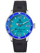 Alpha Marine Automatic Blue Ceramic Bezel Full Lume Blue Dial Strap