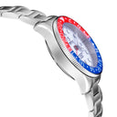 Aqua Diver GMT Automatic 40mm Red/Blue Bezel White Dial