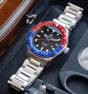 Aqua Diver GMT 40mm Automatic Red/Blue Bezel Blue Dial Bracelet