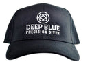 Deep Blue Hat Black
