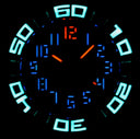 Bluetech Abyss II T-100 Tritium Swiss Automatic Orange Dial
