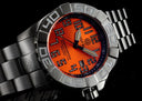 Bluetech Abyss II T-100 Tritium Swiss Automatic Orange Dial