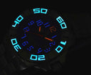 Bluetech Abyss II T-100 Tritium Swiss Automatic Orange Dial
