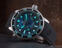 Diver 1000 II 40mm Automatic Diver Black Ceramic Bezel Labradorite Phoenix Stone Dial Dial Strap