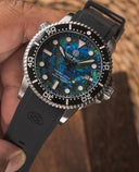 Master 1000 II 44mm Automatic Diver Black Ceramic Bezel - Labradorite Phoenix Stone Dial