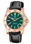 Bronze Cusn6 Daynight Tritium T-100 Automatic Diver Green